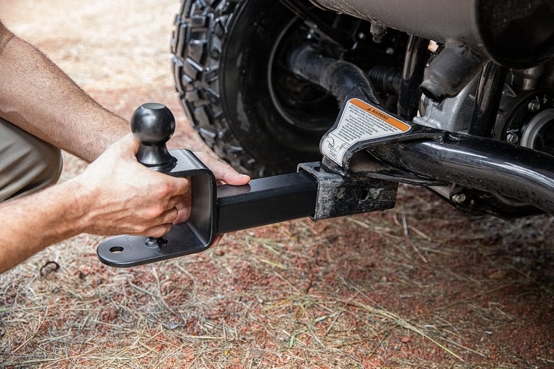Black Boar UTV ATV Multi-Hitch - Features 1-7/8â€ Hitch Ball, 2â€ Shank - 6â€ (L) Shank - Hitch Ball has 2â€ Rise & Rated for 2,000lbs - Use w/utility trailers, tow straps & other ATV Accessories (66027) - Image 5